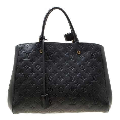 lv black monogram